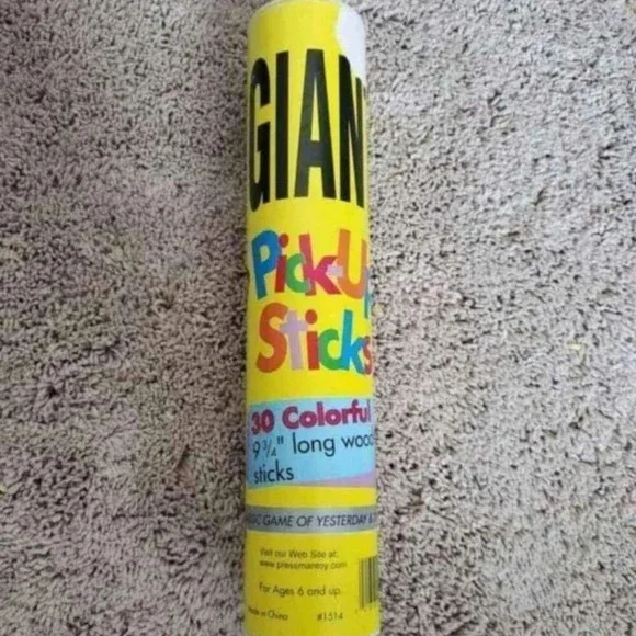 Pressman Giant Pick Up Sticks - Classic Game from Yesterday That's Fun Today - Picture 2 of 7